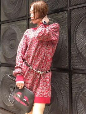 「パンクコーデ」｜「アイテム（ワンピース/ドレス）」を使った、Hazukiさん（レディース・159cm）の秋コーディネート