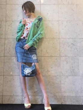 Hazukiさん（レディース・159cm）の春コーディネート