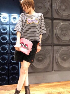 Hazukiさん（レディース・159cm）の夏コーディネート