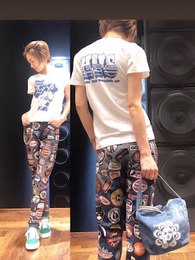 Hazukiさん（レディース・159cm）の夏コーディネート