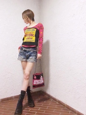 HYSTERIC GLAMOUR（ヒステリックグラマー）の「DIZZY & MILKY pt