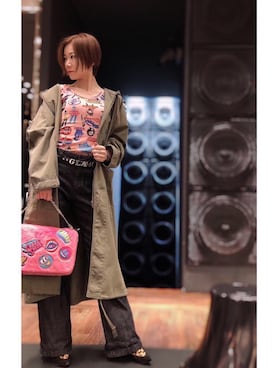 「アイテム（ワンピース/ドレス）」を使った、Hazukiさん（レディース・159cm・40代）の秋コーディネート