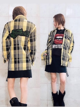 Hazukiさん（レディース・159cm）の冬コーディネート