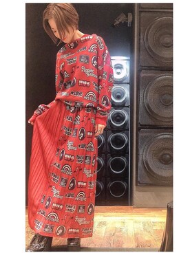 Hazukiさん（レディース・159cm）の冬コーディネート