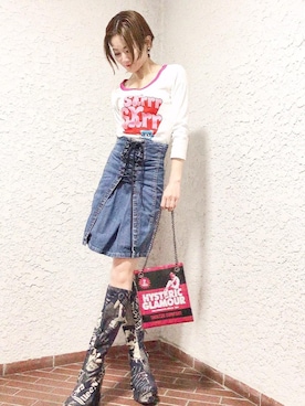 「冬SALE」｜Hazukiさん（レディース・159cm）の冬コーディネート