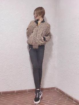 「Pertex」｜Hazukiさん（レディース・159cm）の冬コーディネート
