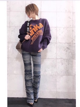 「冬SALE」｜Hazukiさん（レディース・159cm）の冬コーディネート