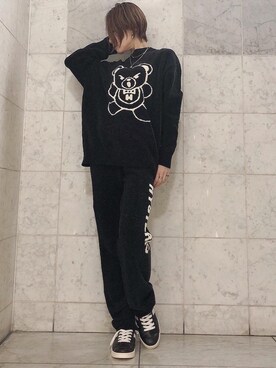 Hazukiさん（レディース・159cm）の冬コーディネート