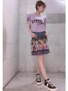 Hazukiさん（レディース・159cm）の春コーディネート