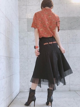 Hazukiさん（レディース・159cm）の春コーディネート