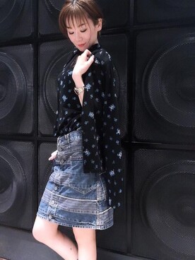 Hazukiさん（レディース・159cm）の夏コーディネート