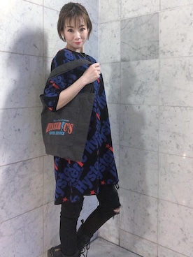 Hazukiさん（レディース・159cm）の夏コーディネート