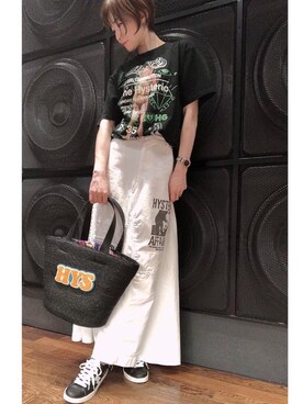 Hazukiさん（レディース・159cm）の夏コーディネート