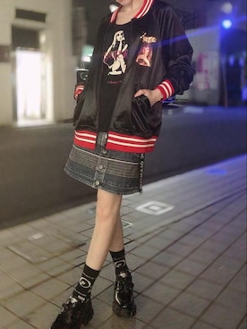 「でにむ」｜「アイテム（その他シューズ）」を使った、Hazukiさん（レディース・159cm）の秋コーディネート