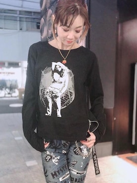 「ロンt」｜「アイテム（財布/小物）」を使った、Hazukiさん（レディース・159cm）の秋コーディネート