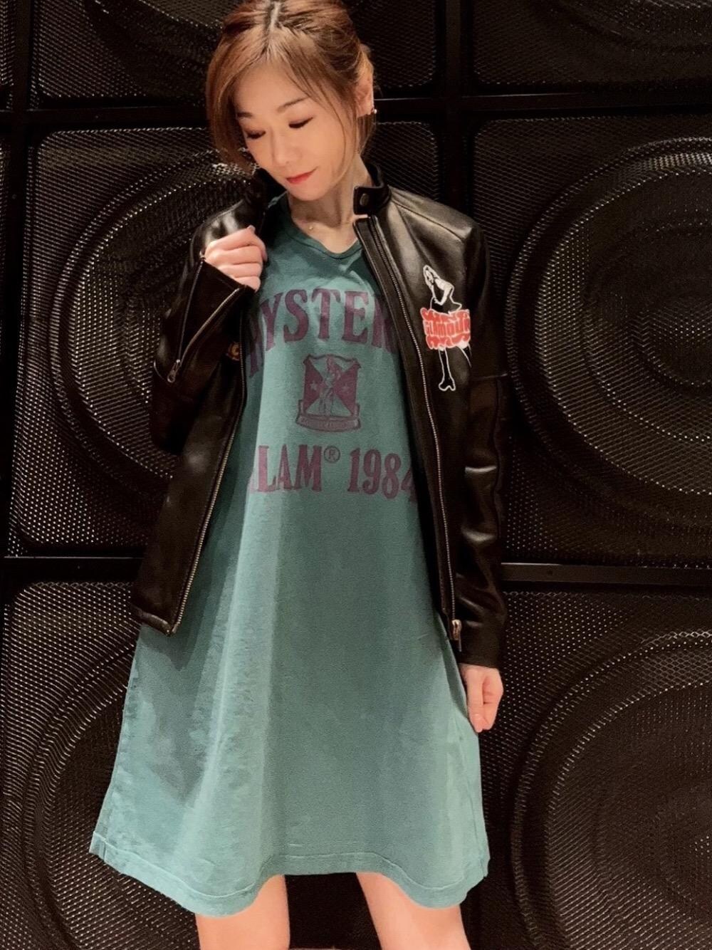HYSTERIC GLAMOUR（ヒステリックグラマー）の「VIXEN GIRLラムレザー