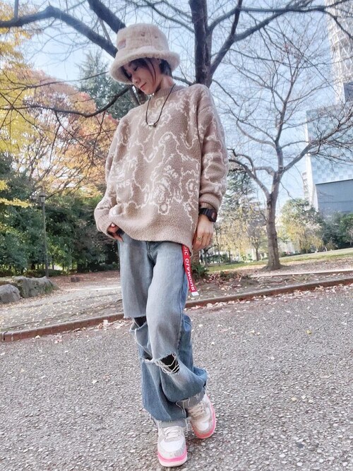 HYSTERIC GLAMOUR（ヒステリックグラマー）の「FIRE BEAR柄ジャカード