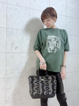 Hazukiさん（レディース・159cm）の春コーディネート