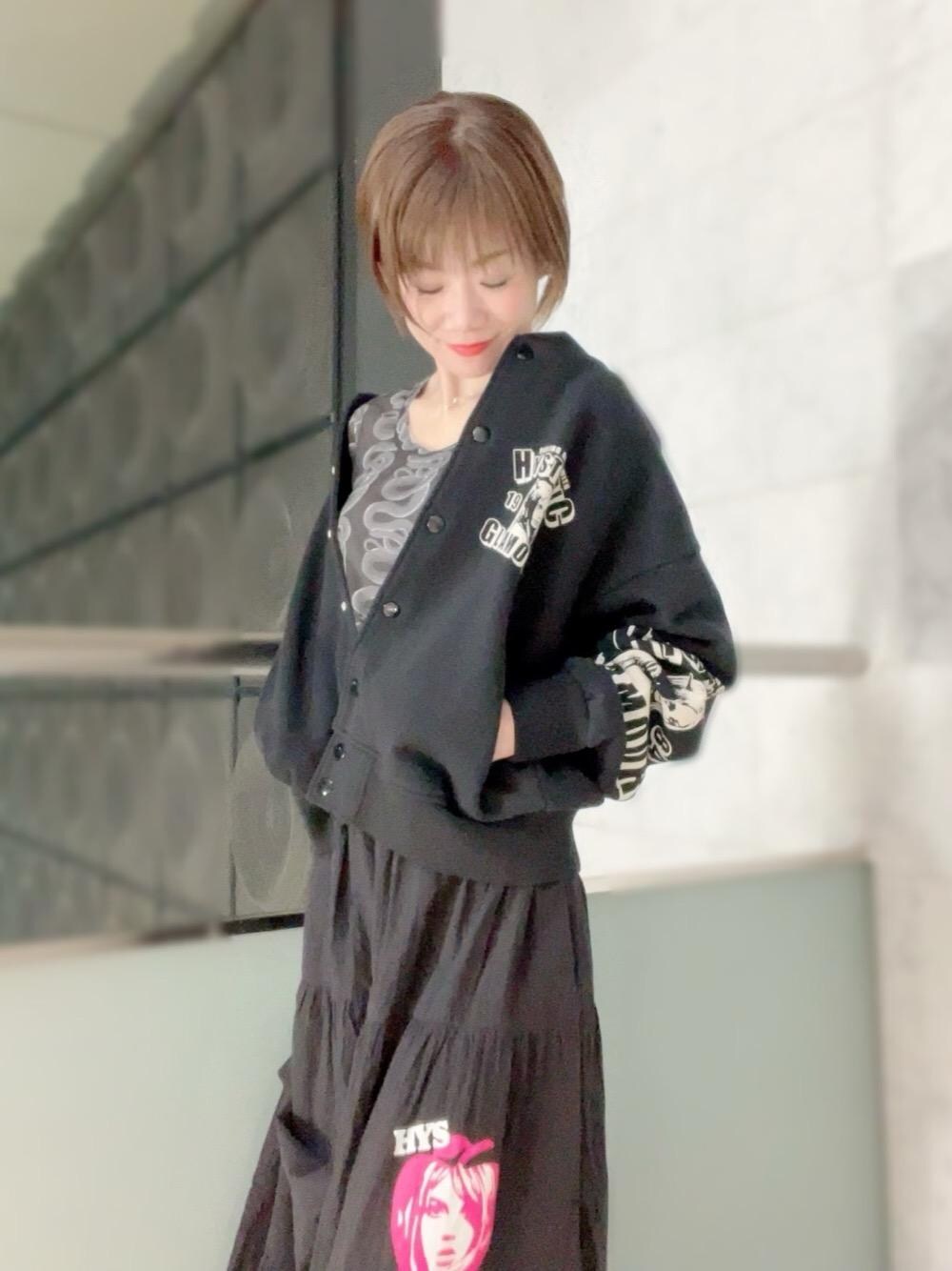 ヒステリックグラマー FEELING GOOD オーバーサイズジャンパー HYSTERIC GLAMOUR（ヒステリックグラマー）の「FEELING GOOD