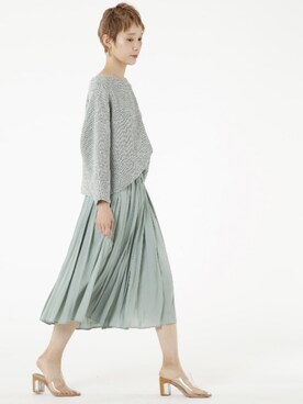 「SOFFITTO（ソフィット）のアイテム」を使った、alcali/Soffitto EC担当さん（レディース・161cm）の冬コーディネート