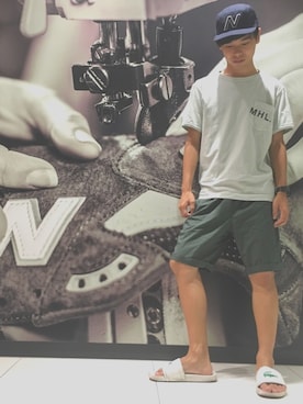 atsushiさん（メンズ・167cm）の夏コーディネート