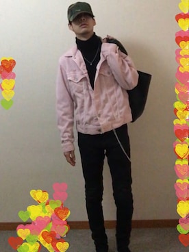 「URBAN RESEARCH Sonny Label（アーバンリサーチサニーレーベル）のアイテム（ウォレットチェーン）」を使った、つよーさん（メンズ・169cm）の冬コーディネート