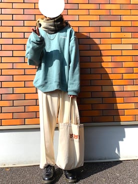 「one after another NICE CLAUP（ワンアフターアナザーナイスクラップ）のアイテム」を使った、Rimuさん（メンズ・173cm）の冬コーディネート