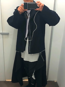 「s'yte（サイト）のアイテム（その他アウター）」を使った、USA_min「U170」さん（メンズ・168cm）の春コーディネート