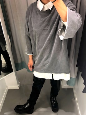 USA_min「U170」さん（メンズ・168cm）の春コーディネート