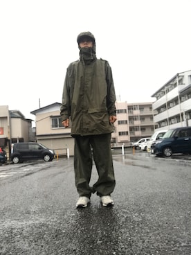 「軍物」｜「アイテム（その他）」を使った、biriyさん（メンズ・173cm）の秋コーディネート