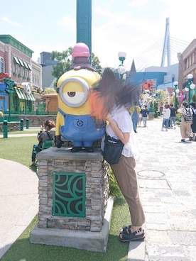 「オペークドットクリップ」｜すさん（レディース・158cm）の夏コーディネート