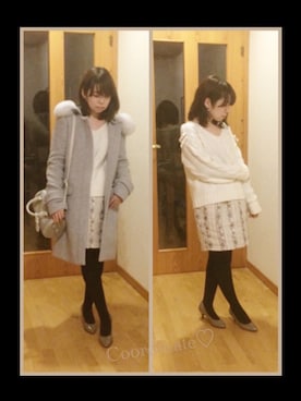 namicyo さん（レディース・147cm）の冬コーディネート