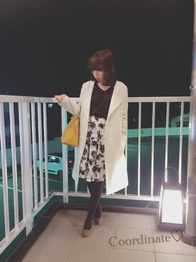 「MISCH MASCH（ミッシュマッシュ）のアイテム（その他アウター）」を使った、namicyo さん（レディース・147cm）の冬コーディネート