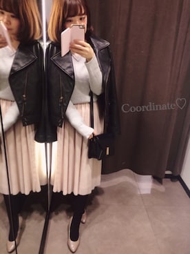 「Ted Baker（テッドベーカー）のアイテム（バッグ）」を使った、namicyo さん（レディース・147cm）の春コーディネート