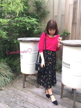「Ted Baker（テッドベーカー）のアイテム（バッグ）」を使った、namicyo さん（レディース・147cm）の春コーディネート