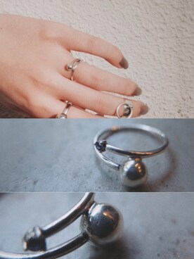 「アイテム（リング）」を使った、DEPT／mother／VTOPIAさん（レディース・150cm）の冬コーディネート