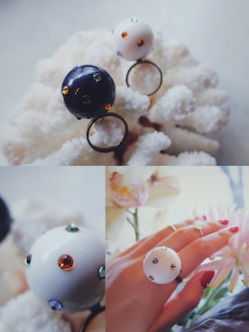 「アイテム（リング）」を使った、DEPT／mother／VTOPIAさん（レディース・150cm）の冬コーディネート