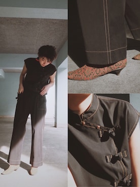 DEPT／mother／VTOPIAさん（レディース・150cm）の春コーディネート