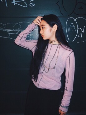 「アイテム（ブレスレット）」を使った、DEPT／mother／VTOPIAさん（レディース・150cm）の春コーディネート