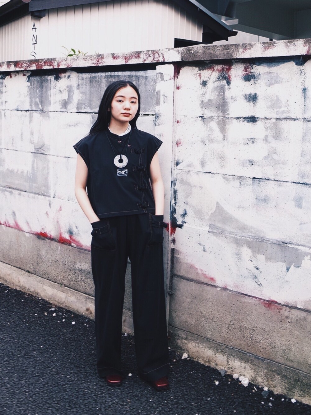 DEPT／mother／VTOPIAさんの「CHAMBRAY OVER TOPS（mother）」を使ったコーディネート