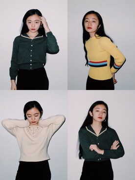 「DEPT（デプト）のアイテム」を使った、DEPT／mother／VTOPIAさん（レディース・150cm）の秋コーディネート