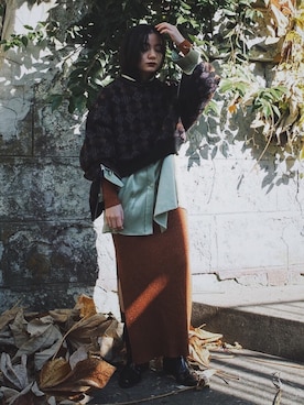 「DEPT（デプト）のアイテム」を使った、DEPT／mother／VTOPIAさん（レディース・150cm）の冬コーディネート