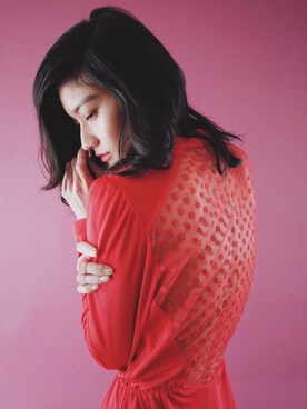 「DEPT（デプト）のアイテム」を使った、DEPT／mother／VTOPIAさん（レディース・150cm）の冬コーディネート