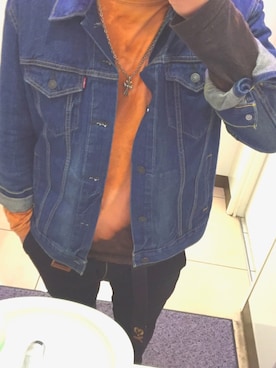 「トイレから失礼しやす」｜「アイテム（アクセサリー）」を使った、りょぺさん（メンズ・180cm）の春コーディネート