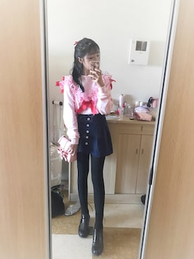 「Nile PERCH（ナイルパーチ）のアイテム（トップス）」を使った、Veravenさん（レディース・165cm）の冬コーディネート