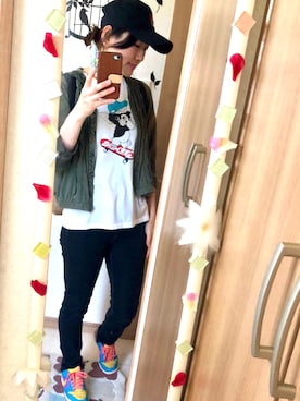 なお奈穂さんのコーディネート