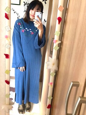 なお奈穂さんのコーディネート