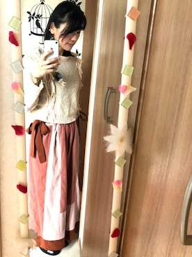 なお奈穂さんのコーディネート