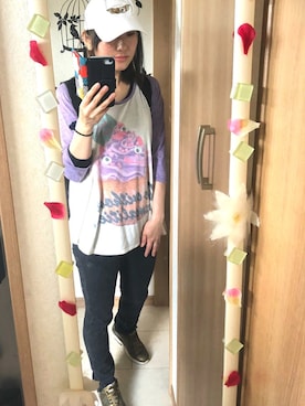 なお奈穂さんのコーディネート