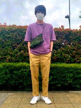 「Paul Smith（ポールスミス）のアイテム」を使った、gucchiiiさん（メンズ・178cm）の春コーディネート